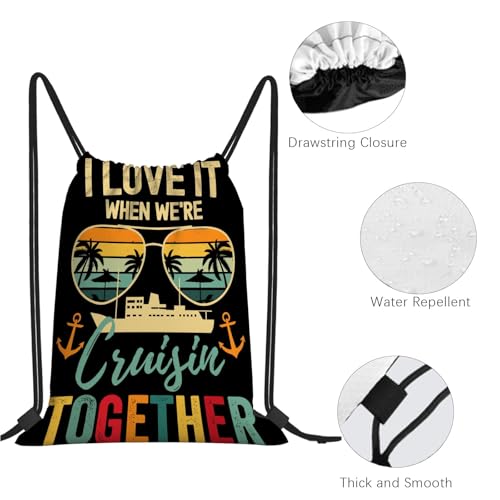 Cruisee Squadd 2025 Familyy Groupp Matchingg Summerr Vacationn String bag For Gym3