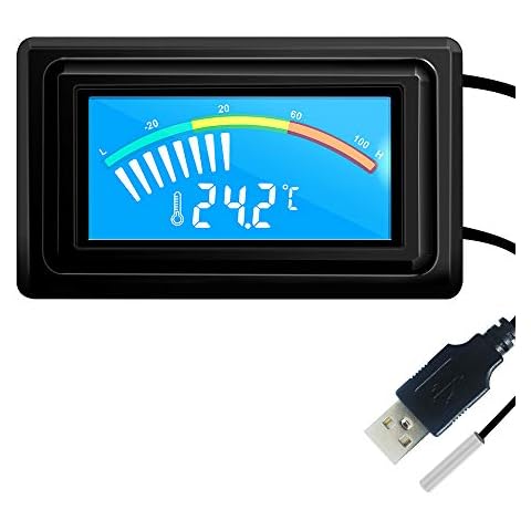 KETOTEK USB Digital Aquarium Thermometer Cover