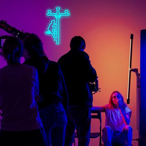 Image of Allball Lineman Neon Signs for Wall Decor, USB Powered Dimmable LED Industrial Neon Light, for Tradesman Garage Workshop Electricia Tool Lineman Traveler Electrical Wall Decor(15.7 * 10.6 in)