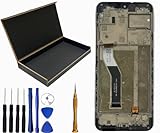 SECRETIGER LCD Screen Display Touch Digitizer Assembly with Frame Replacement for Cricket Ovation 3 LCD Screen U668AC AT&T Motivate Max LCD Screen U668AA 6.82'