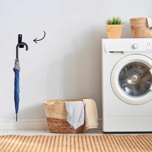 Kit 3 unds de Gancho Multiuso - Elegante e prático (PRETO)