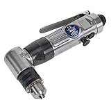 Potencia de ruido: 100,7 Sealey SA26 - Taladro neumático reversible (en ángulo, 10 mm)