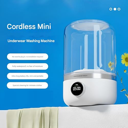 Mini washing machine pliable pour laver le linge délicat en voyage - 4