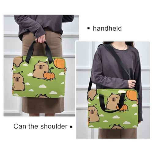 ALAZA Capybara Pumpkin Funda para Portátil 13-15.6 pulg miniatura 2