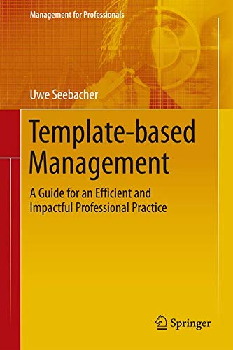 Buy Template-based Management — BookShops.in