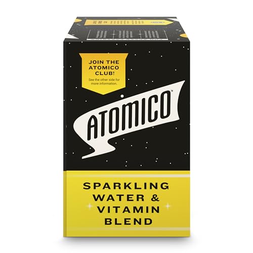 Atomico Sparkling Water. 12 Essential Vitamins From Our Proprietary Organic Blend. Naturally Flavored. thumb #5