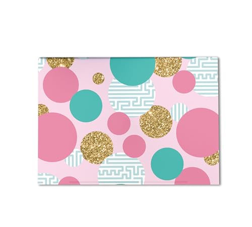 Image of Gaming Skin Compatible with HP Envy x360 16 inch (2023) - Golden Bubbles - Premium 3M Vinyl Protective Wrap Decal Cover - Easy to Apply | Crafted in The USA by MightySkins