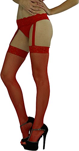 Image of ToBeInStyle Women's Suspender Pantyhose