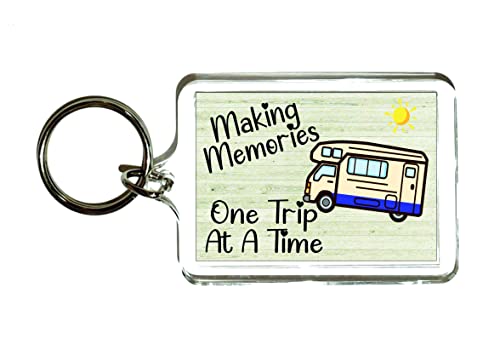 Decalarama Motorhome Keyring - Making Memories One Trip at a Time...
