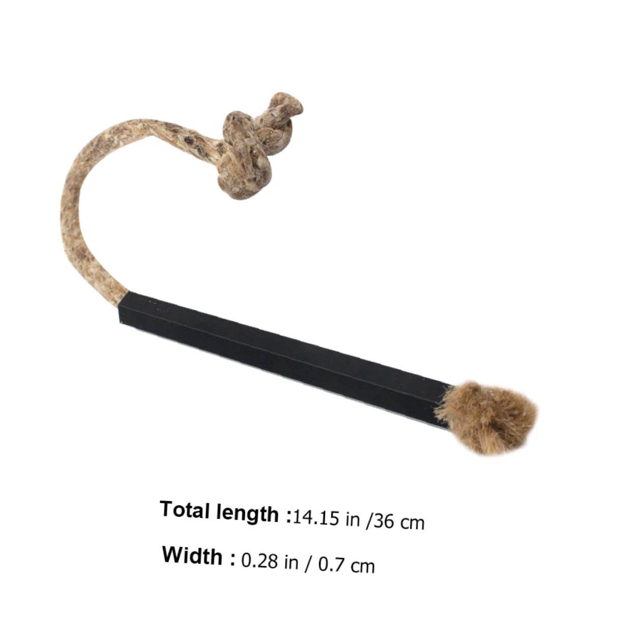 balacoo 6-Pack Survival Wick Cord Ignite Aluminum Alloy Tube Safe for Outdoor Camping Hiking