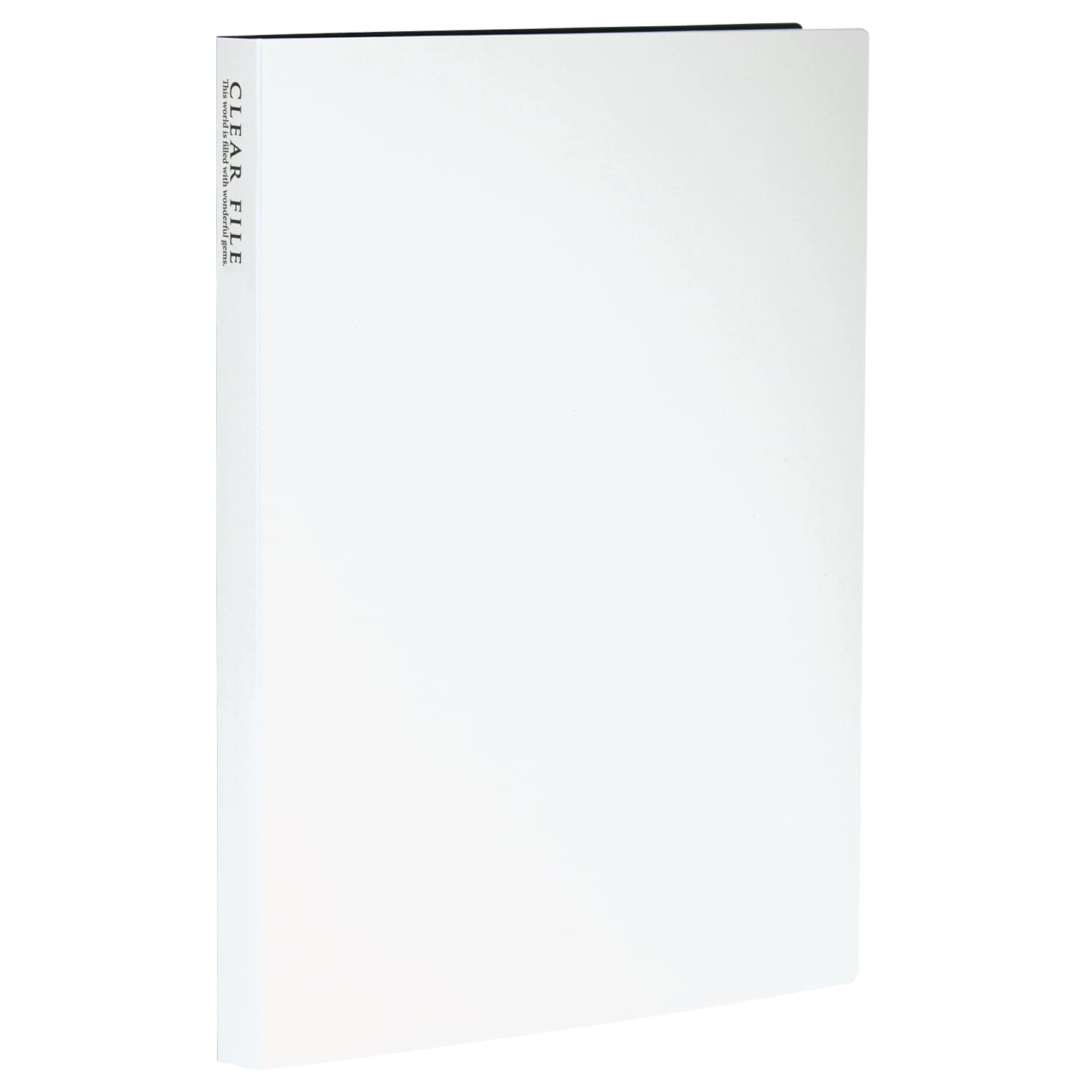 セキセイ SEKISEI アルバム ポケット クリヤーファイル A4-S 40ポケット A4 51~100枚 ホワイト KP-2514