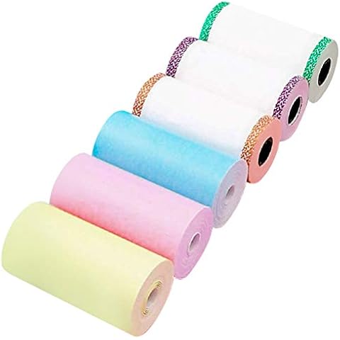 kuou 6 PCS Colour Thermal Printer Paper Cover