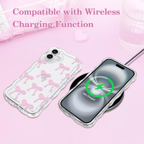 Coque iPhone 16 Plus design nœud papillon, le cadeau esthétique idéal pour femmes - 5