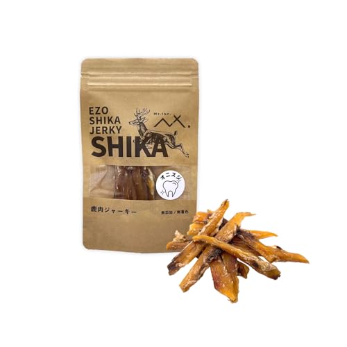 エゾシカオニスジジャーキー30g 犬 オヤツ 鹿肉 無添加 シカ肉 エゾシカ エゾ鹿 えぞしか 蝦夷鹿 鹿 肉 犬用 シカ 餌 鹿ジャーキー デンタルケア デンタル フード 犬用おやつ 犬用オヤツ 株式会社Mt.