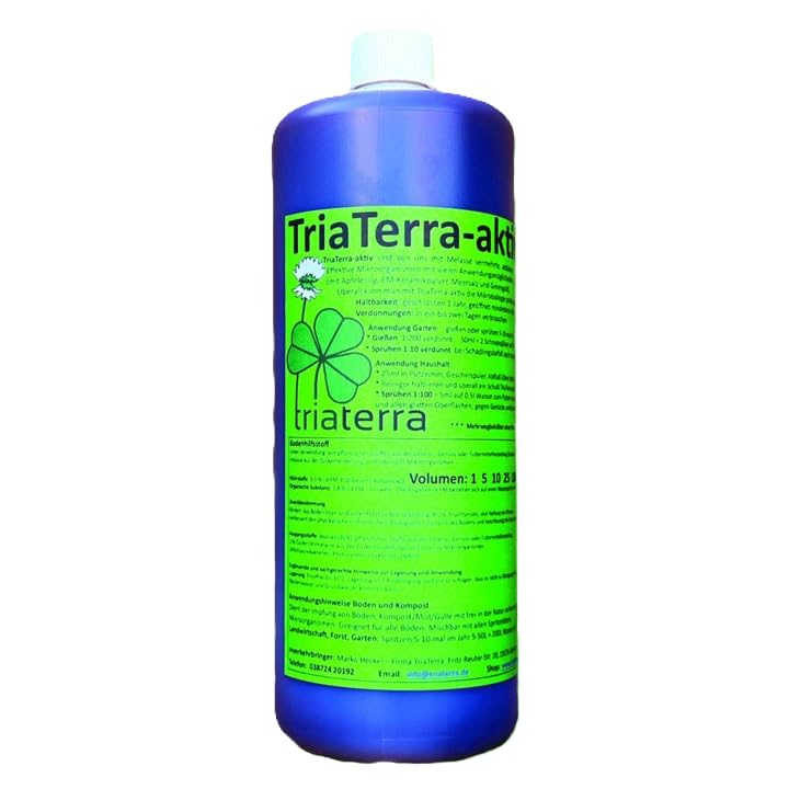 TriaTerra-aktiv 1l Flasche Effektive Mikroorganismen EMa