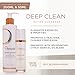 OSMOSIS Facial Cleanser and Serum Kit, DEEP CLEAN (1.69oz) Detox Facial Cleanser with Coconut Oil, RESCUE (1oz) Epidermal Repair Facial Serum Calms Skin