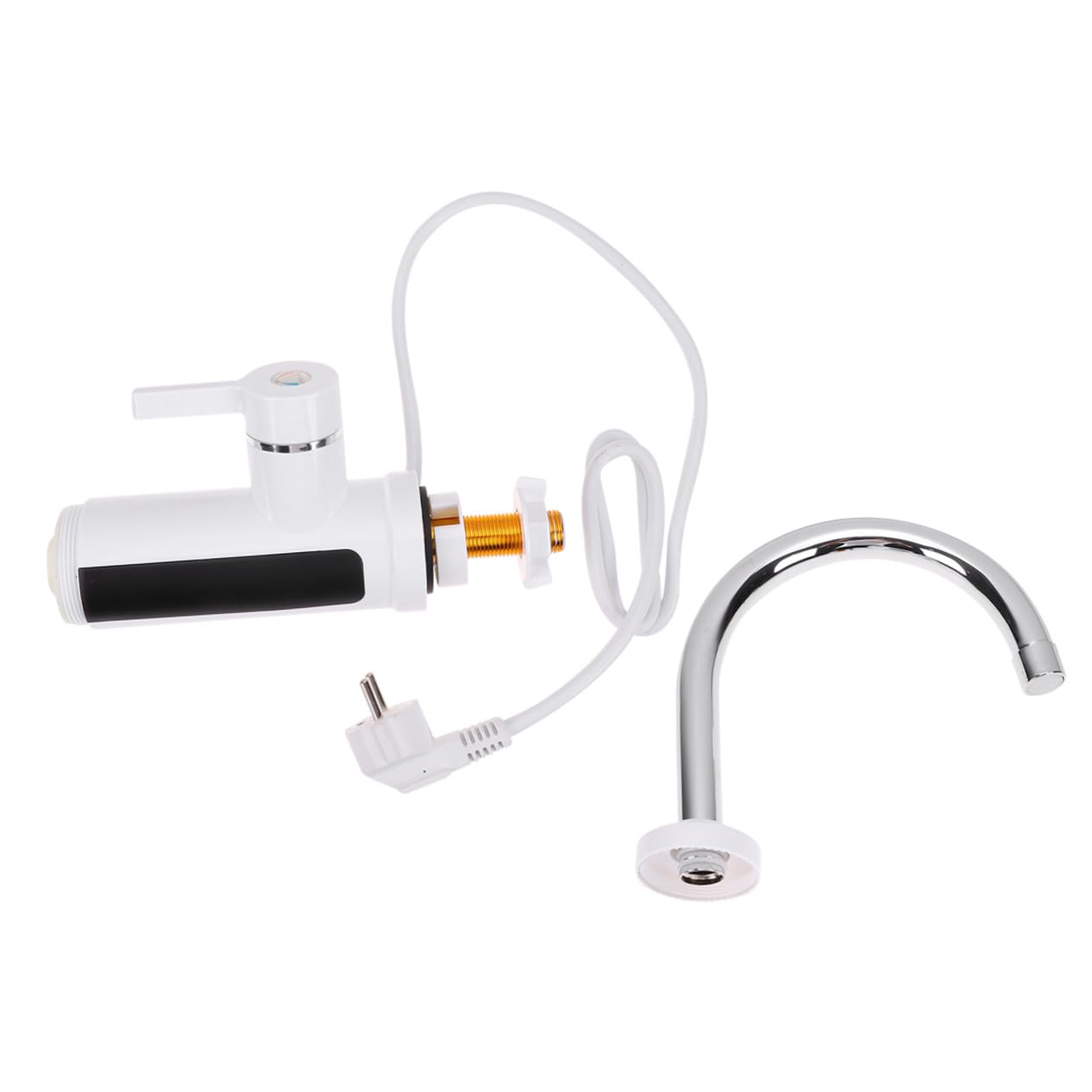 Chauffe-eau instantané de lavabo électrique blanc AC220-240V