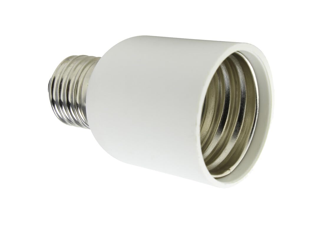 E27 to E40 Converter - Upgrade Your Lamps to use More Powerful Bulbs.Great for Enhancing Lighting in Any Space.Simple Installation and Versatility Assured.