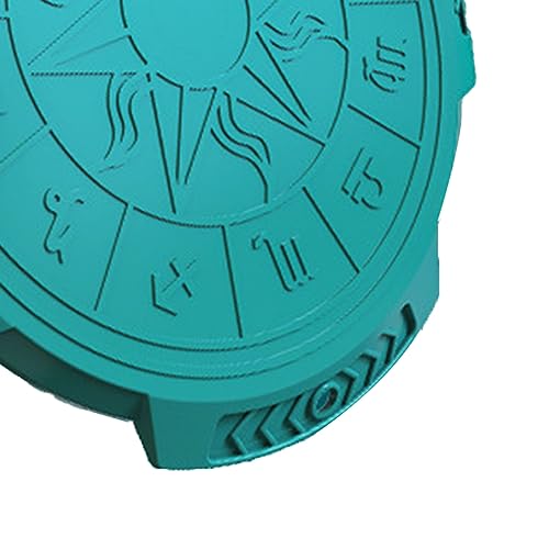 Alomejor Grande disco de torção de cintura silencioso com placa de torção abdominal multiuso para fi