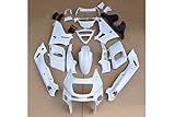 ABS-Spritzguss, unlackiert, komplettes Karosserieverkleidungs-Set, Zustand: neu, nie installiert, passend für Kawasaki ZZR-400 1993–2007, Farbe: unlackiert, weiß, Material: hochwertiger ABS-Kunststoff, gute Elastizität und Hitzetoleranz, nicht leicht zu reißen. Hitzeschutz-Technologie. Komplett-Set enthält: 17 Teile (alle im Bild gezeigt) Eigenschaften: Alle Verkleidungen sind vorgebohrt und passgenau.