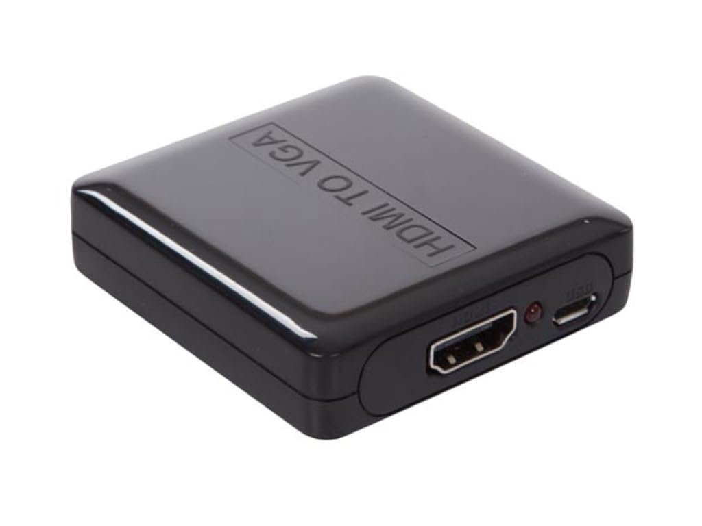 HQ-Power ADATTATORE DA HDMI A VGA + AUDIO