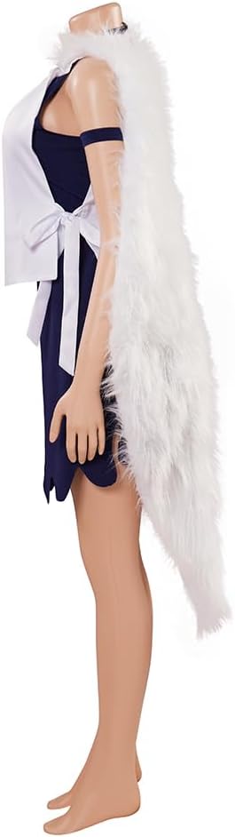 iSHOWcos Princess San Cosplay Costume Women Full set with Necklace Outfits Halloween Suit