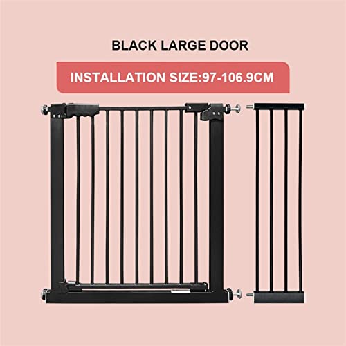 Barrière de sécurité pour chiens à fixation par pression sans perçage pour couloir - 3