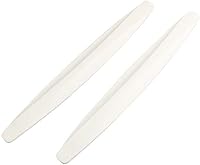 Vista 11 de Paquete de 2, protector universal de goma anticolisión para parachoques de esquina de automóvil, antiarañazos, tiras adhesivas (negro)