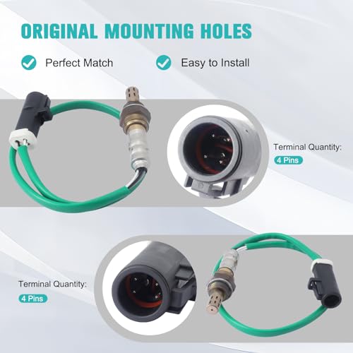 Sensor de Oxígeno AULINK para Ford y Más 4 Piezas miniatura 3