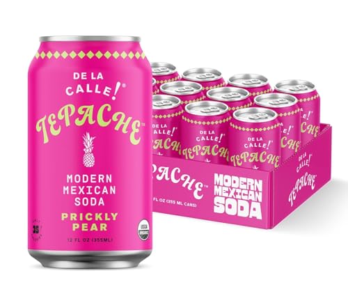 De La Calle Tepache Prickly Pear Beverage