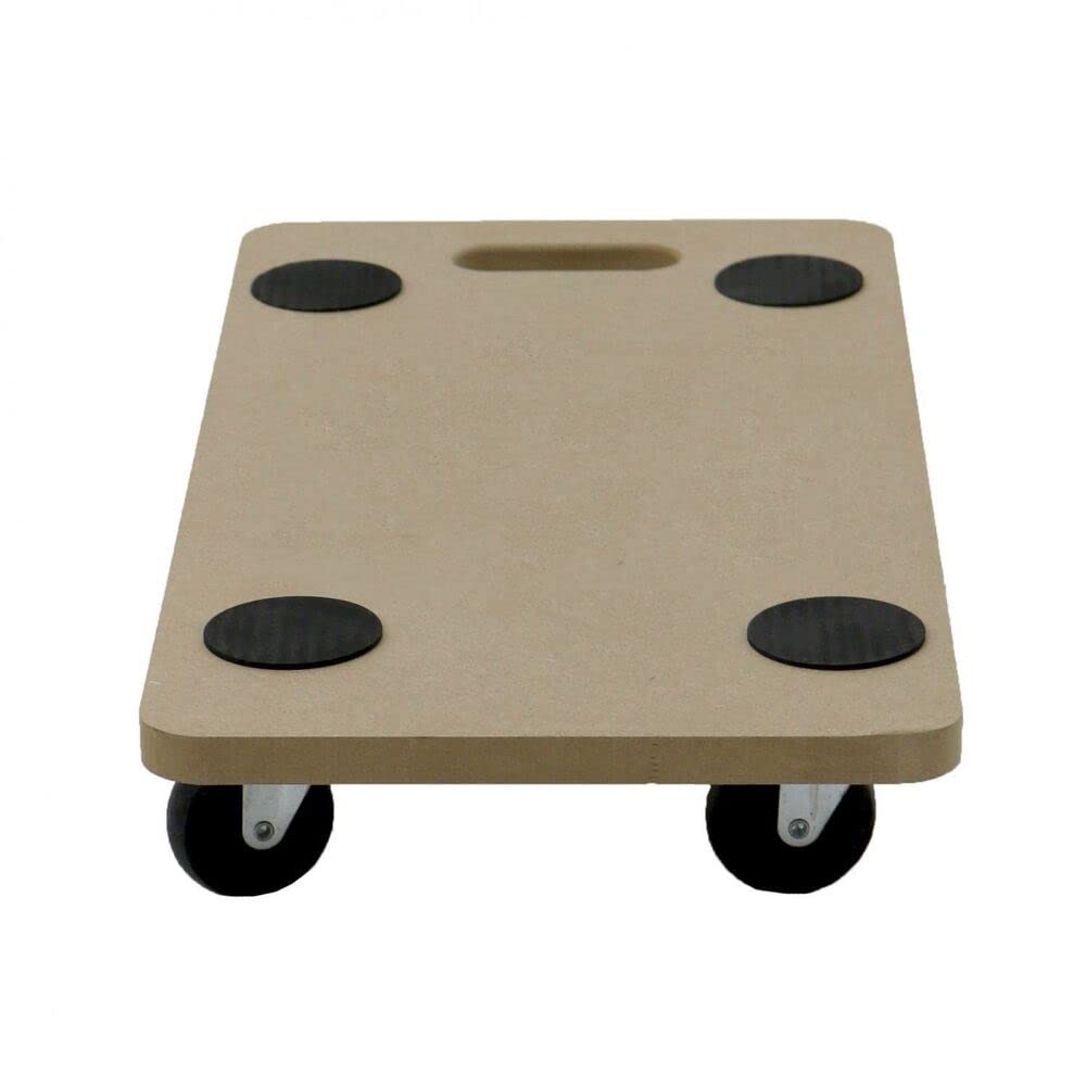 Dolly Trolley Platform 200kg Wheeled Wooden Board Transporter