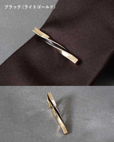 [TAVARAT] Tie Clip Tie Clips for Men Genuine Leather Tie Bar Tie Pin Limited color Tps-078lgd2