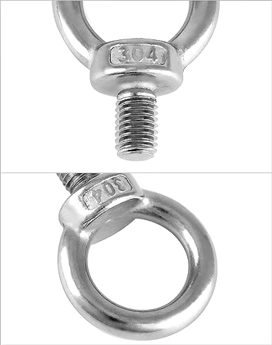 Perno ojo de levantamiento M12x20 y anillos de elevación de 300KG 5