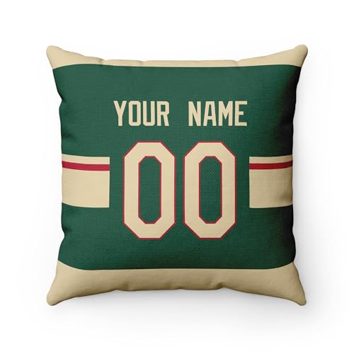 Image of ANTKING Throw Pillow 2 Packs Personalized Custom Any Name Number for Men Women Boy Gifts