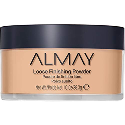 Almay Loose Finishing Powder, Natural Finish Mattifying Makeup Setting Powder, Hypoallergenic, Cruelty Free, -Fragrance Free, Dermatologist Tested, 300 Medium, 1 oz