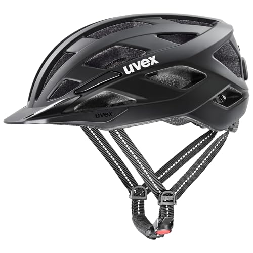 Casque de bicyclette léger uvex Urban Explorer noir mat réglable taille 56-60 cm adulte