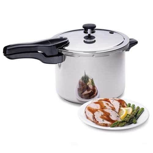 Image of Presto 01362 6-Quart Stainless Steel Pressure Cooker