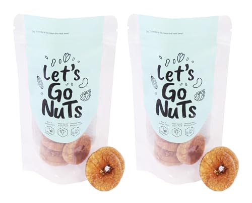 Lets Gonuts Anjir Dry Figs Anjeer 250 grams Raw (Dry Fruit Afghani Anjira Anjura) (2 Packs of Each 125g) (B07S87443R) Amazon Price History, Amazon Price Tracker