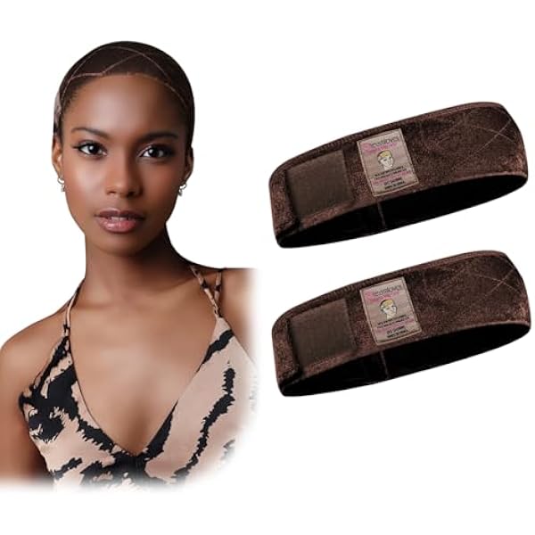 Dreamlover — резинка Wig Grip под парик, тёмно-коричневая, 2 шт. | Dreamlover — резинка Wig Grip под парик, тёмно-коричневая, 2 шт.