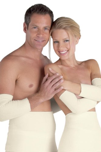 Preisvergleich Produktbild Sangora Angora Gelenkwärmer s8020860, XL 20 cm, wollweiß