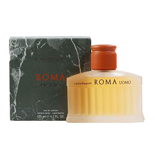 Laura Biagiotti Roma Eau de Toilette, Uomo, Vaporizzatore, 125 ml