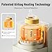 Phanpy SmartSwirl Waterless Bottle Warmer - Patented Airbag Heating for Nutrient Protection, Off-Center & Smart Dual-Direction Mixing for Clump-Free Formula, Fits All Bottles, Quiet & Safe