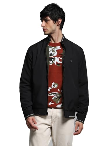 Image of JACK & JONES Men's Polyester Standard Length A-Line Coat
