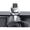 Manual Ring Roll Bender, 5/32 x 1-3/8 (4x35mm) Mild Steel Capacity, Portable Plate Steel Rolling Machine,Min. Roll Diameter 7.5 (190mm), Ideal for Decorative & DIY Metalworking Projects PR-2
