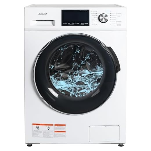 2.7 cu.ft Front Load Washer, Front Load Washing Machine with 16 Cycles, Stackable, Delay Start, Baby Care, Digital Display, Child Lock, 1400RPM,White Laundry Machine for Efficient Cleaning