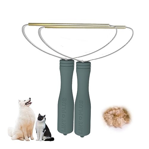 2Pack Seagreen Rug Rake for Carpets &Special Multi Fabric Edge