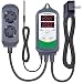 Mini termostato digitale LED MH1210A con sonda sensore (AC220V