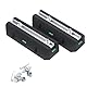 Julymoda Dämpfungssockel Set, 2 Stück 450mm Bodenkonsole Antivibrationsfüße Schwingungsdämpfer Anti Vibration Pads für Klimaanlagen Klimagerät