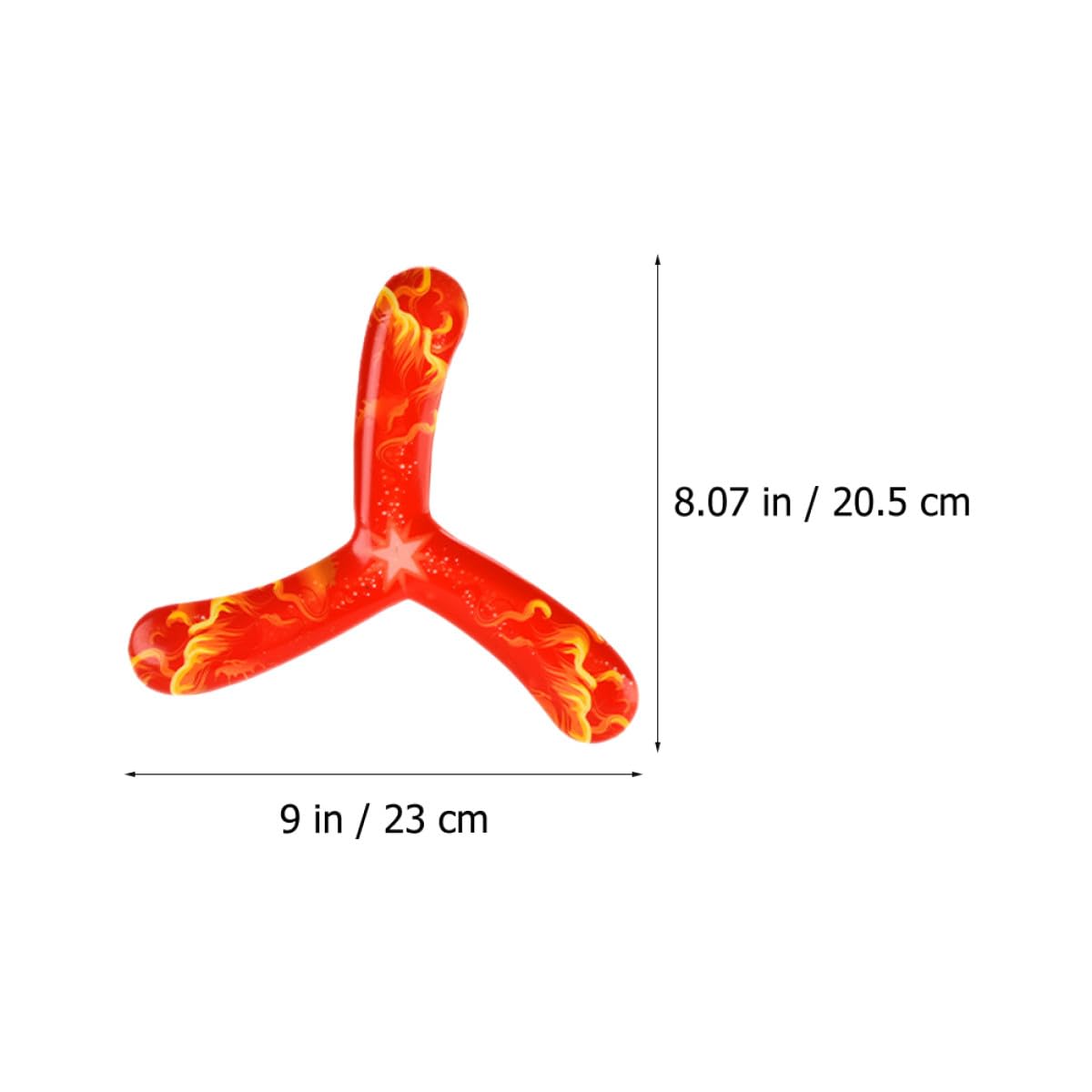 Giocattolo Boomerang per Ragazzo Ragazza 4 Pezzi, Sicuro e Leggero in Pu, Design Semplice a 3 Foglie, per Intrattenimento all Aperto e Campeggio