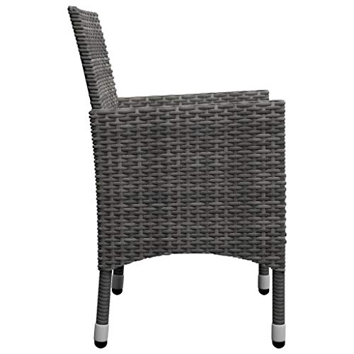Ensemble de bistro compact pour petits balcons et terrasses étroites